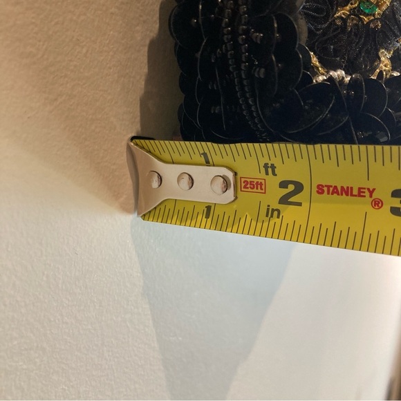 MINI HANDBAG Sequin Sparkly Mesh Metal Coin Purse Closure - Picture 4 of 10